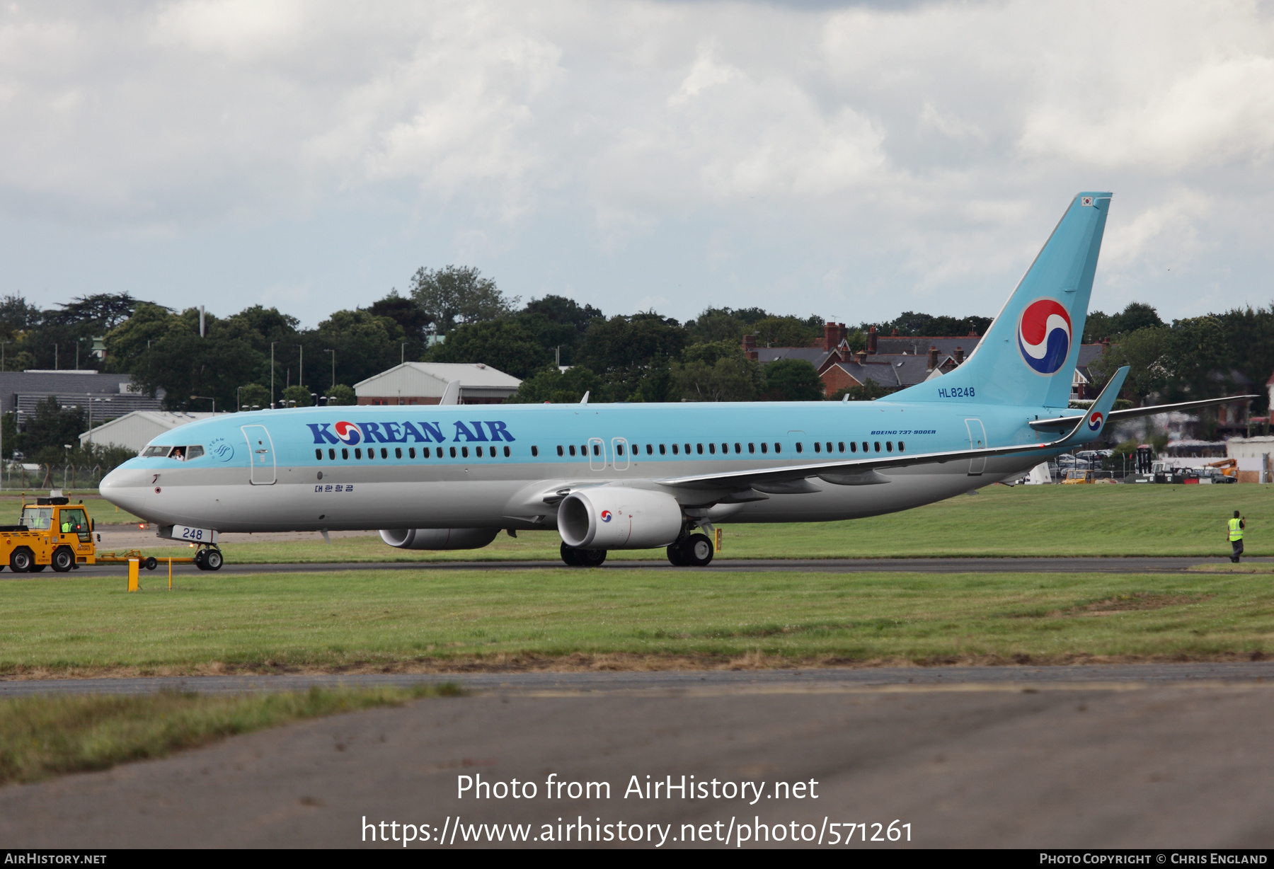 Aircraft Photo of HL8248 | Boeing 737-9B5/ER | Korean Air | AirHistory.net #571261