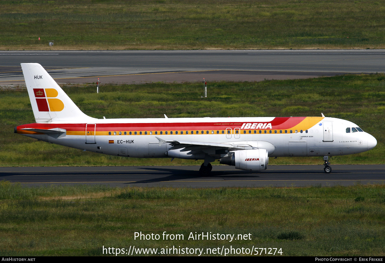 Aircraft Photo of EC-HUK | Airbus A320-214 | Iberia | AirHistory.net #571274