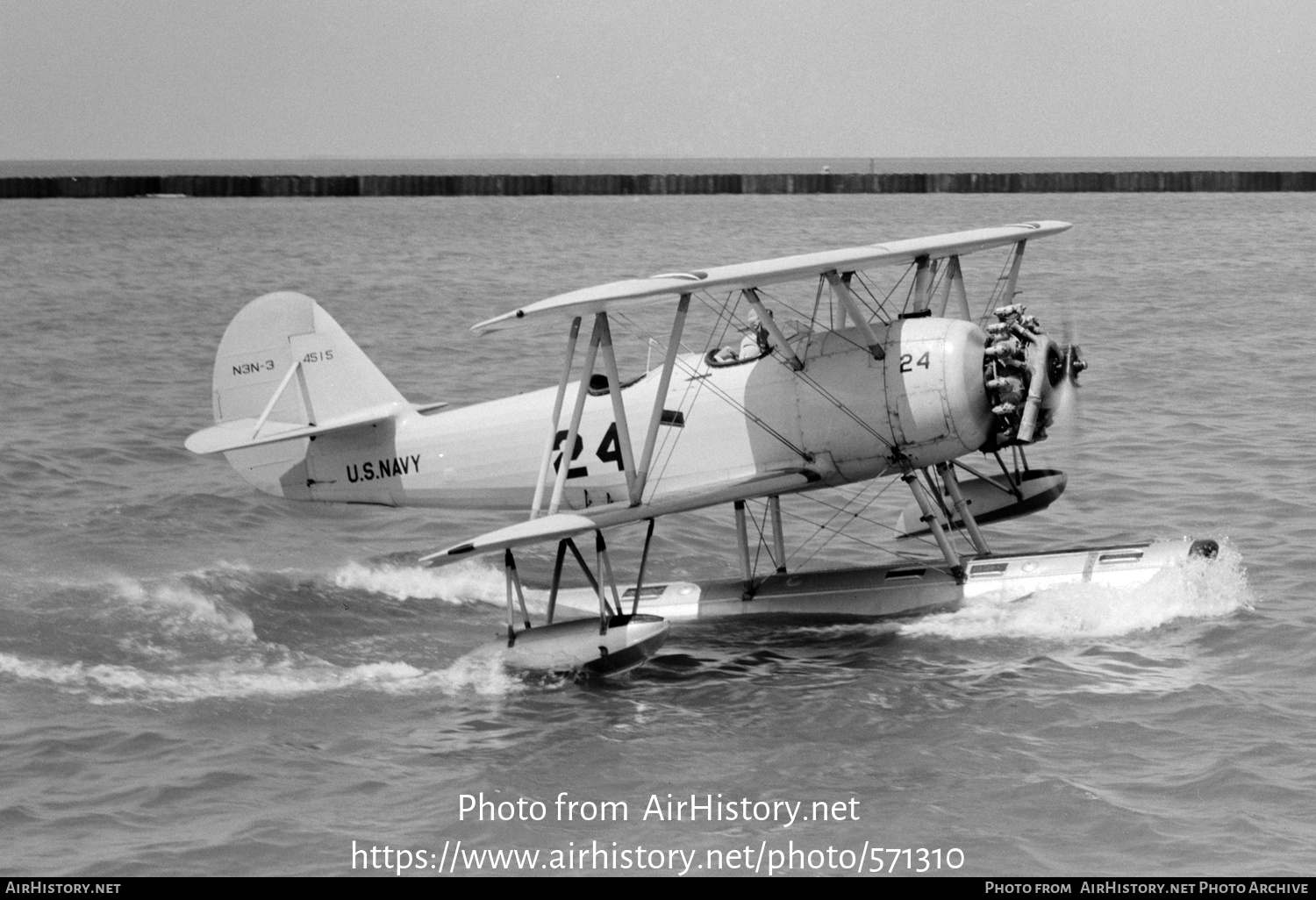 Aircraft Photo of 4515 | Naval Aircraft Factory N3N-3 | USA - Navy | AirHistory.net #571310