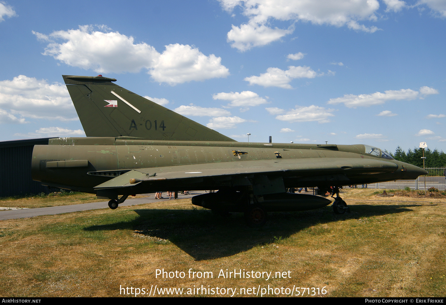 Aircraft Photo of A-014 | Saab F-35 Draken | Denmark - Air Force | AirHistory.net #571316