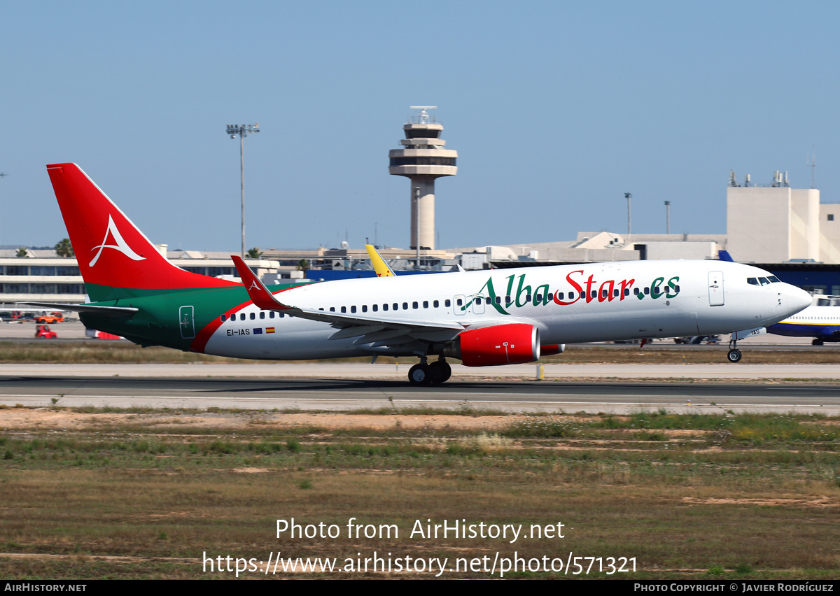 Aircraft Photo of EI-IAS | Boeing 737-8K5 | AlbaStar | AirHistory.net #571321