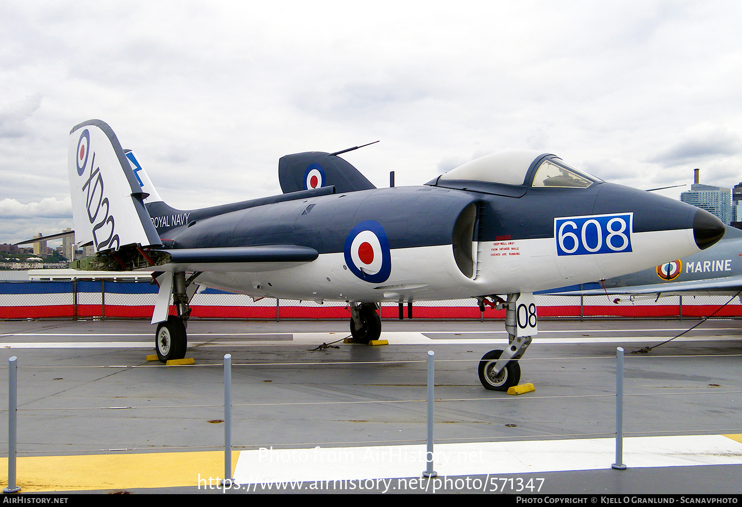 Aircraft Photo of XD220 | Supermarine Scimitar F1 | UK - Navy | AirHistory.net #571347