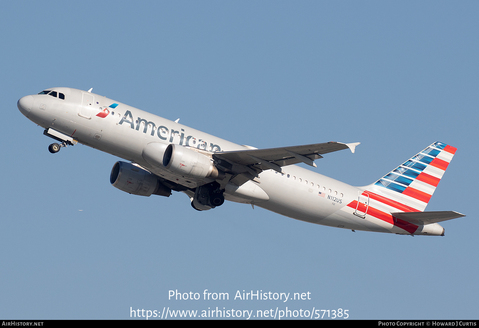 Aircraft Photo of N112US | Airbus A320-214 | American Airlines | AirHistory.net #571385