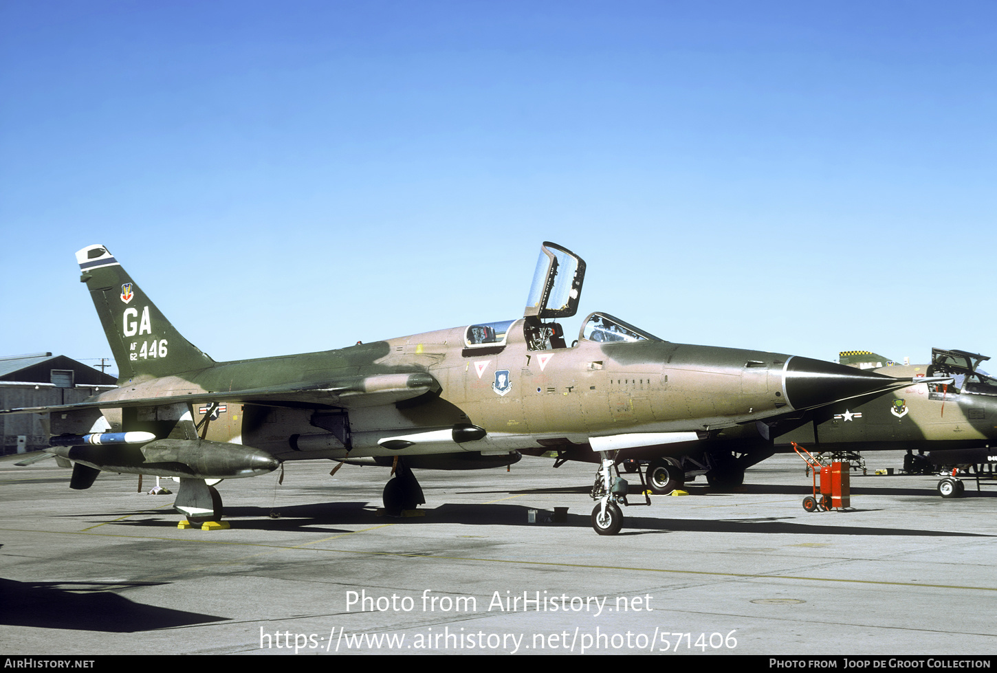 Aircraft Photo of 62-4446 / AF62-446 | Republic F-105G Thunderchief | USA - Air Force | AirHistory.net #571406