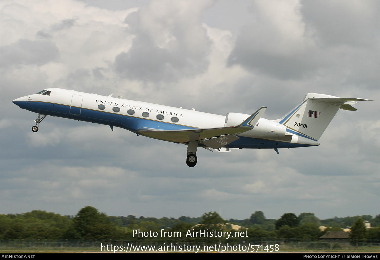 Aircraft Photo of 97-0401 / 70401 | Gulfstream Aerospace C-37A Gulfstream V (G-V) | USA - Air Force | AirHistory.net #571458