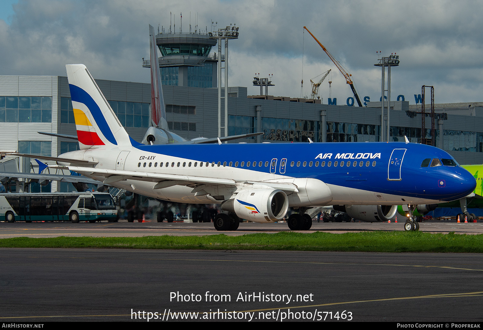 Aircraft Photo of ER-AXV | Airbus A320-211 | Air Moldova | AirHistory.net #571463