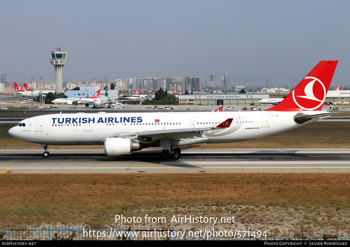 Aircraft Photo of TC-JIL | Airbus A330-202 | Turkish Airlines | AirHistory.net #571494