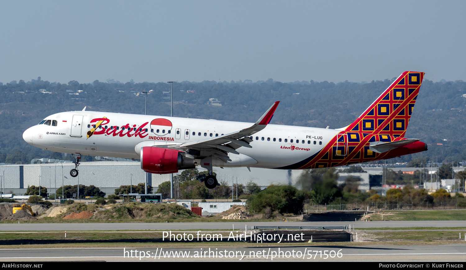 Aircraft Photo of PK-LUG | Airbus A320-214 | Batik Air | AirHistory.net #571506