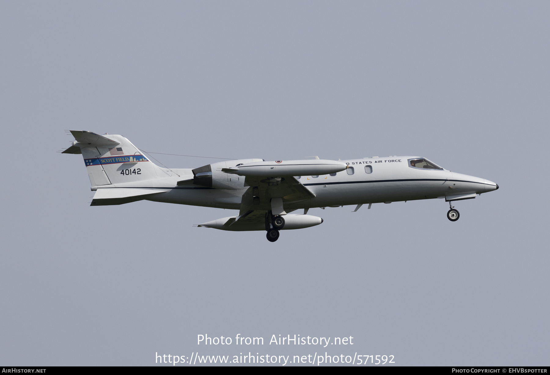 Aircraft Photo of 84-0142 / 40142 | Learjet C-21A (35A) | USA - Air Force | AirHistory.net #571592