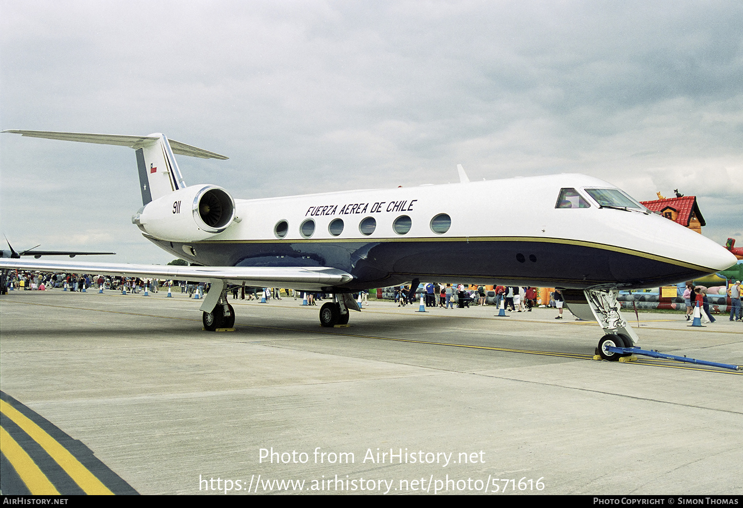 Aircraft Photo of 911 | Gulfstream Aerospace G-IV Gulfstream IV | Chile - Air Force | AirHistory.net #571616