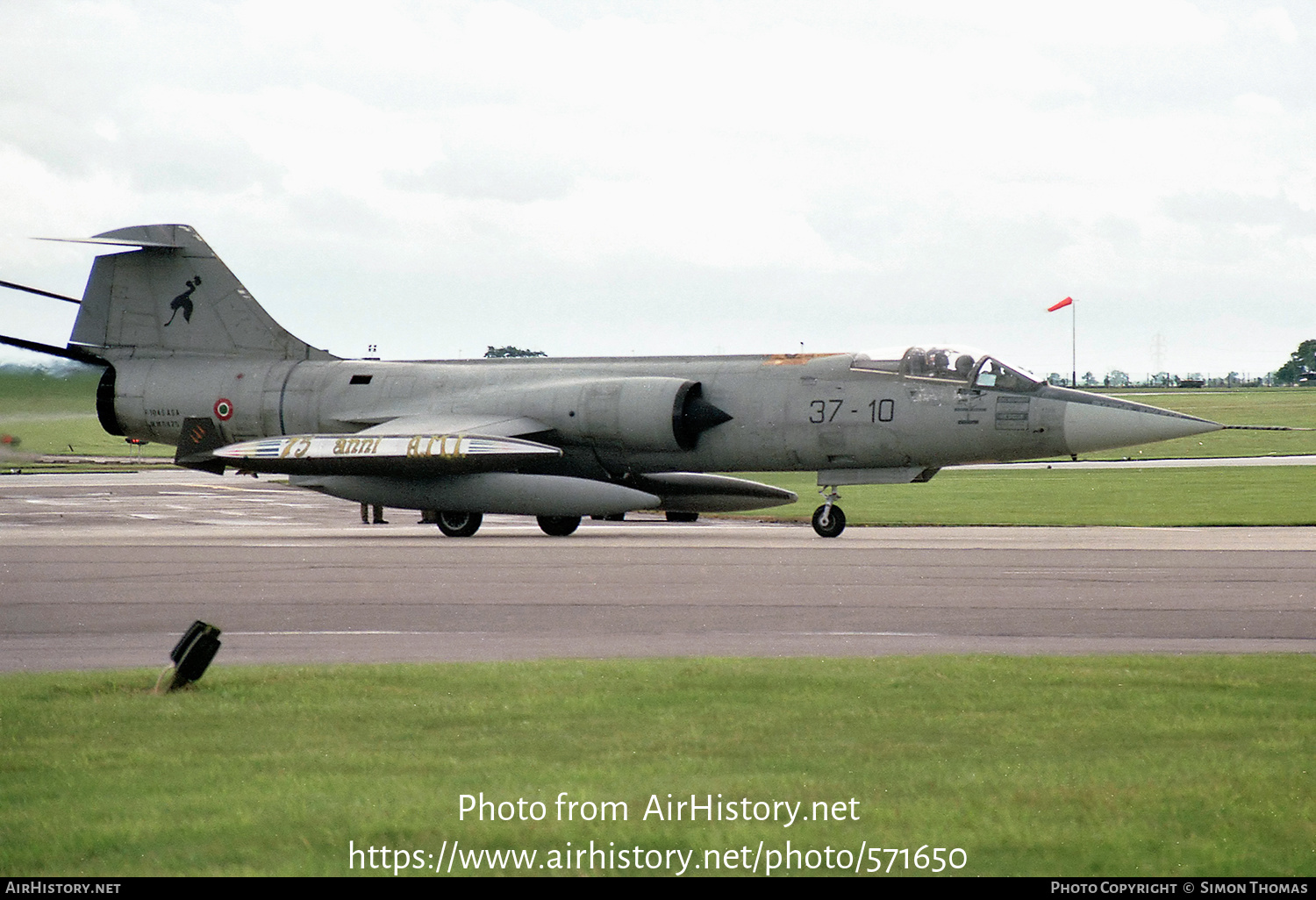 Aircraft Photo of MM6825 | Lockheed F-104S/ASA Starfighter | Italy - Air Force | AirHistory.net #571650