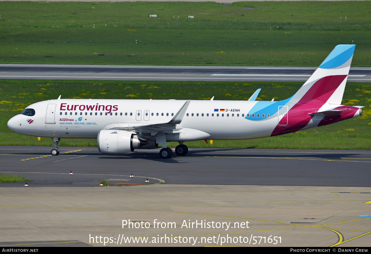 Aircraft Photo of D-AENH | Airbus A320-251N | Eurowings | AirHistory.net #571651