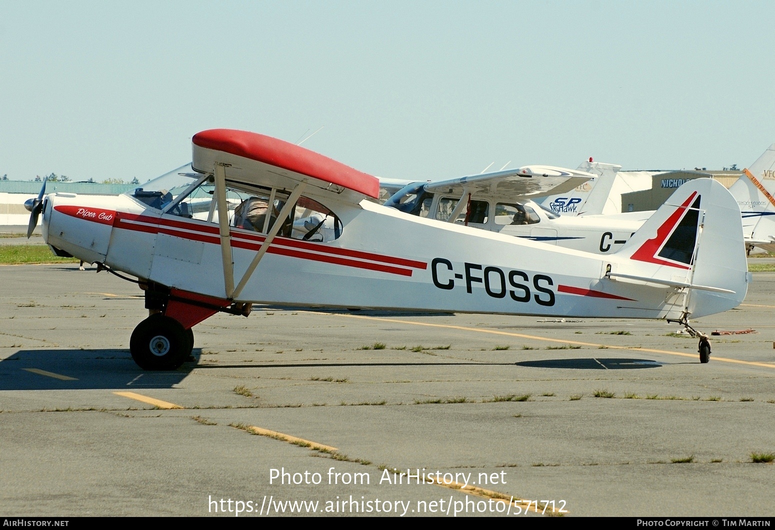 Aircraft Photo of C-FOSS | Piper PA-11 Cub Special | AirHistory.net #571712