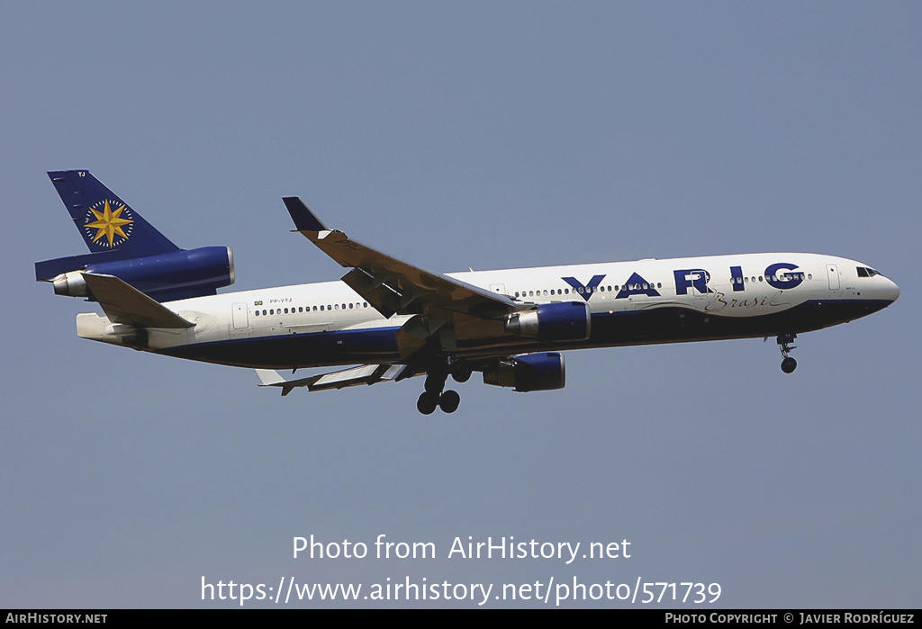 Aircraft Photo of PP-VTJ | McDonnell Douglas MD-11 | Varig | AirHistory.net #571739