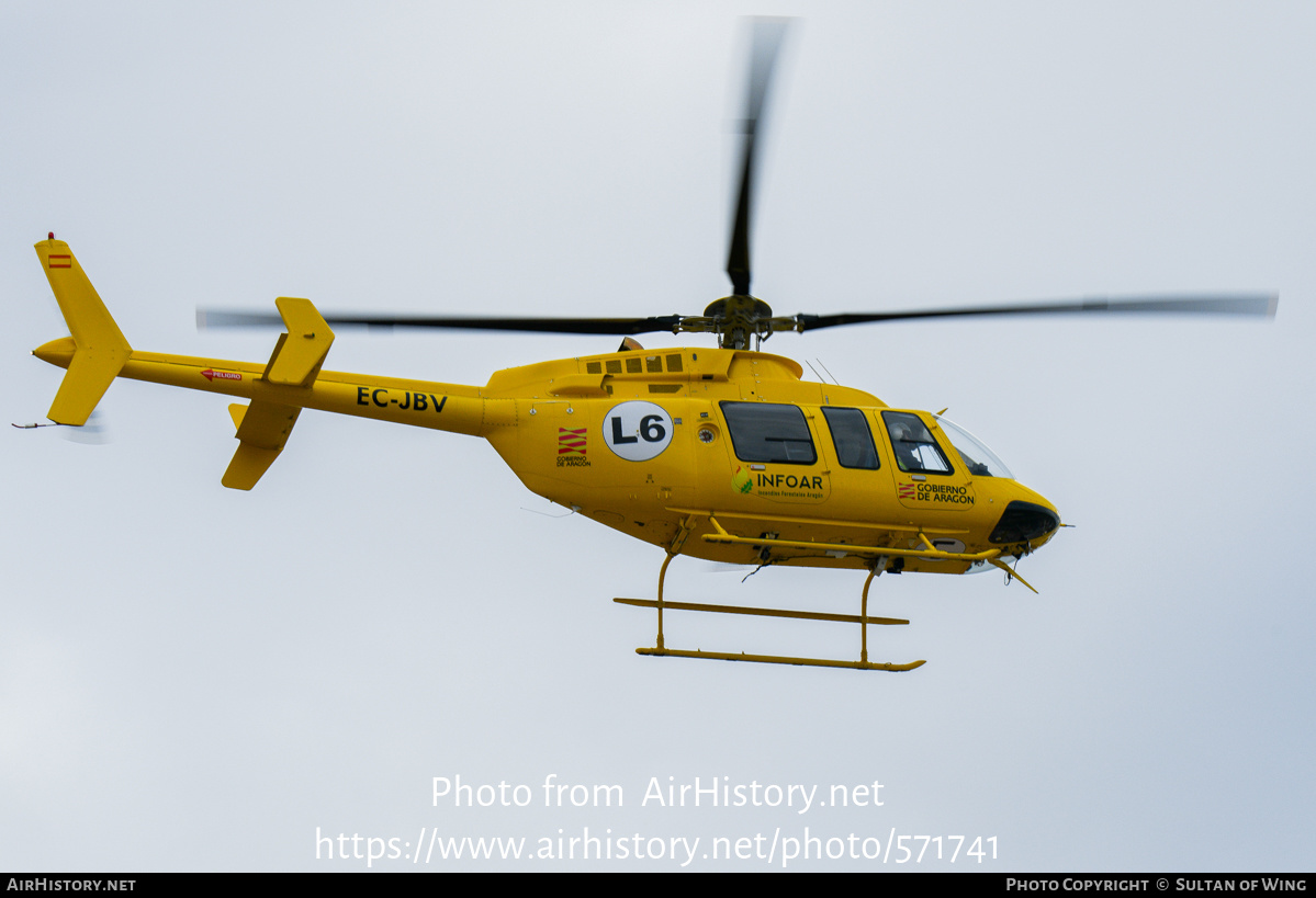 Aircraft Photo of EC-JBV | Bell 407 | Gobierno de Aragón | AirHistory.net #571741