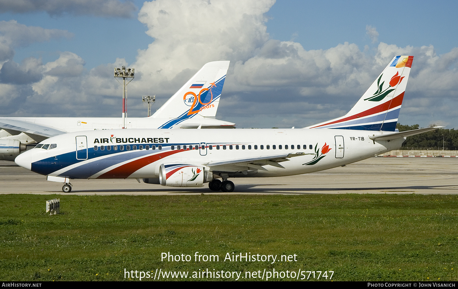 Aircraft Photo of YR-TIB | Boeing 737-3L9 | Air Bucharest | AirHistory.net #571747