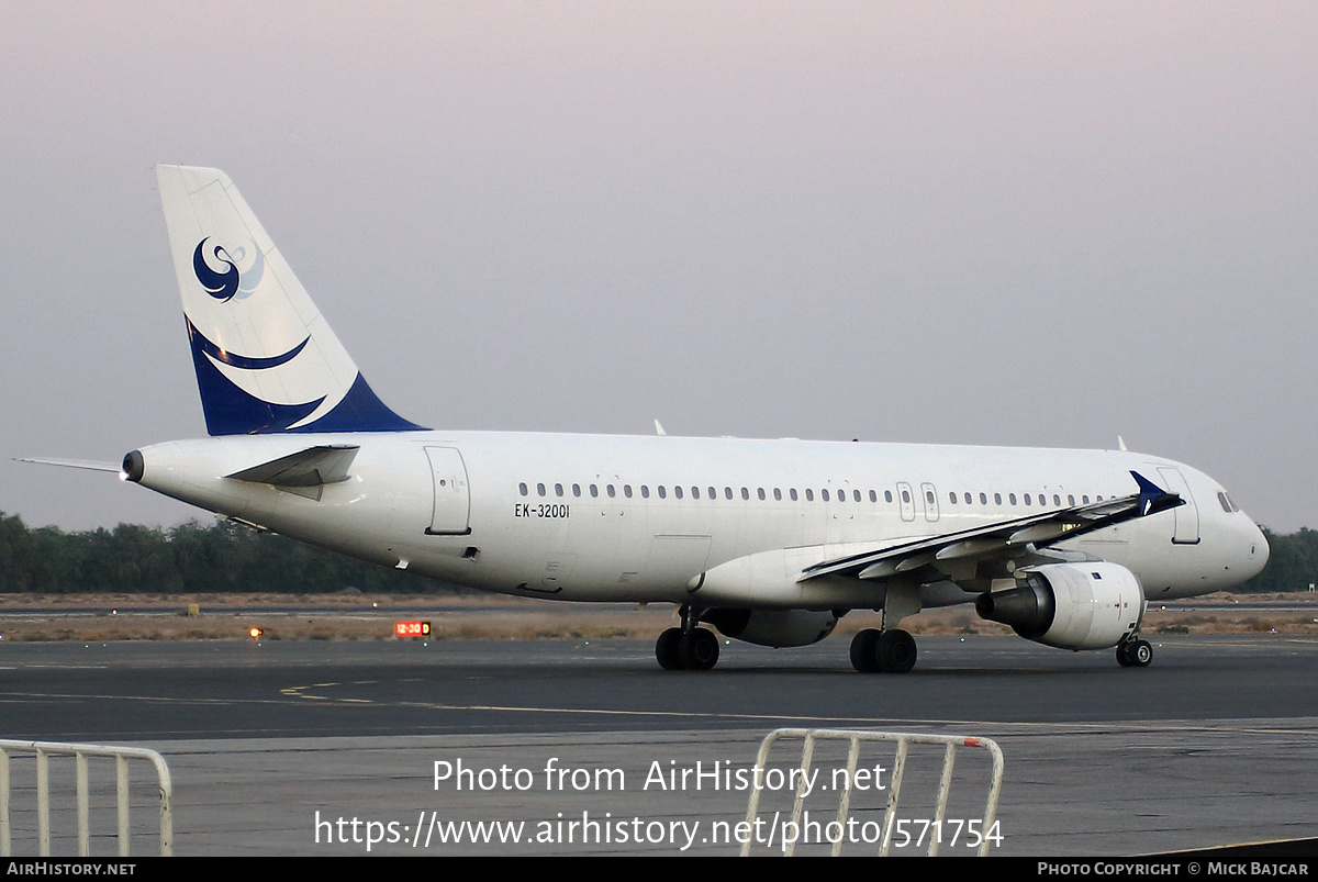 Aircraft Photo of EK-32001 | Airbus A320-212 | Armenian International Airways | AirHistory.net #571754