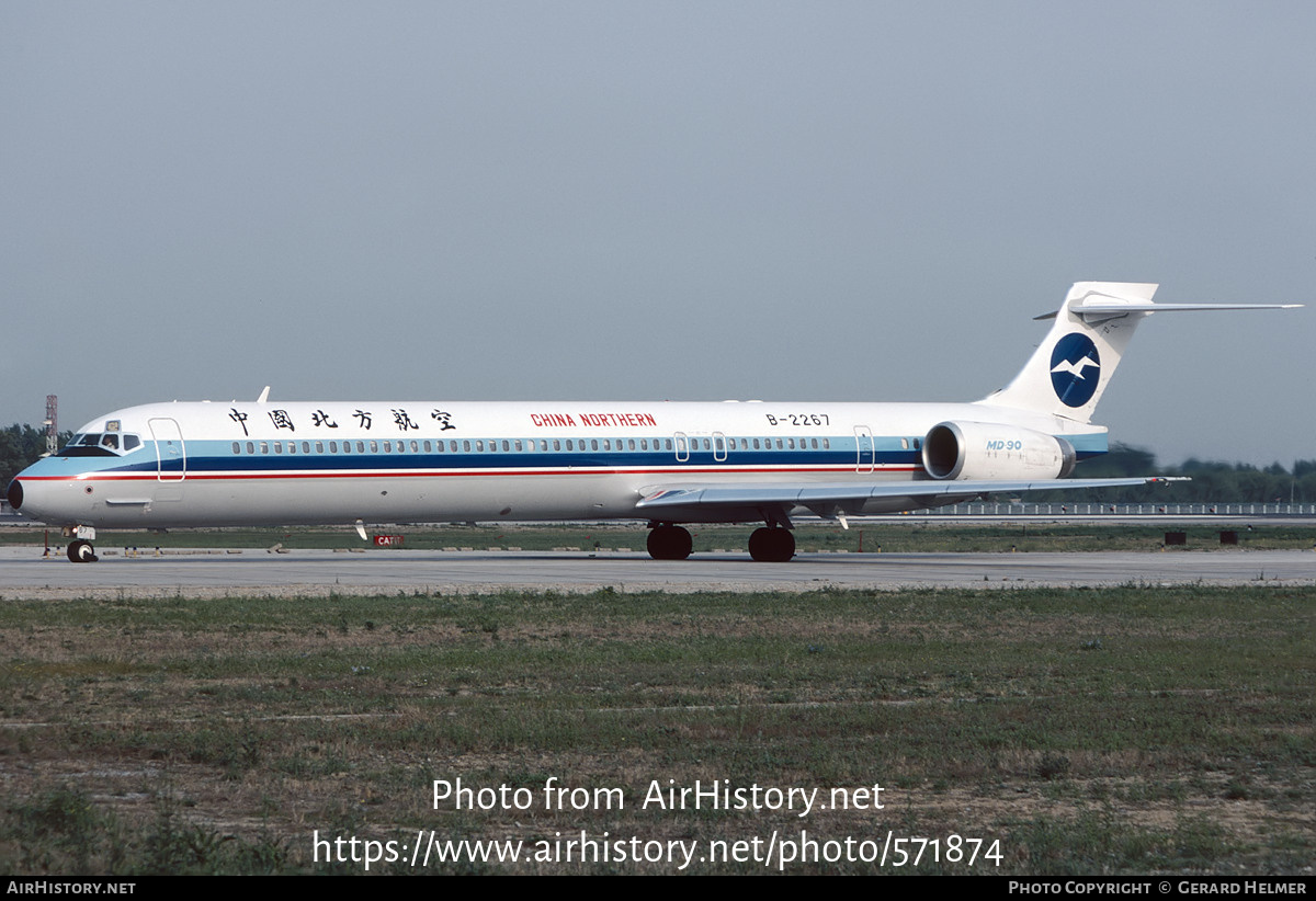 Aircraft Photo of B-2267 | McDonnell Douglas MD-90-30 | China Northern Airlines | AirHistory.net #571874