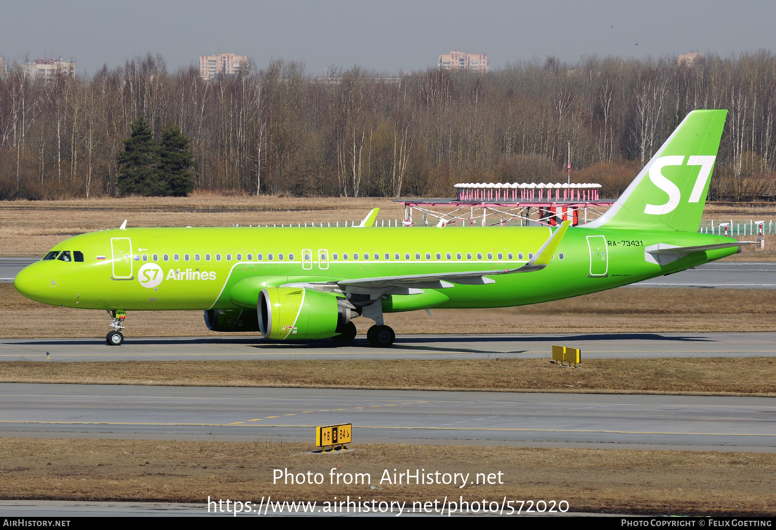 Aircraft Photo of RA-73431 | Airbus A320-271N | S7 Airlines | AirHistory.net #572020