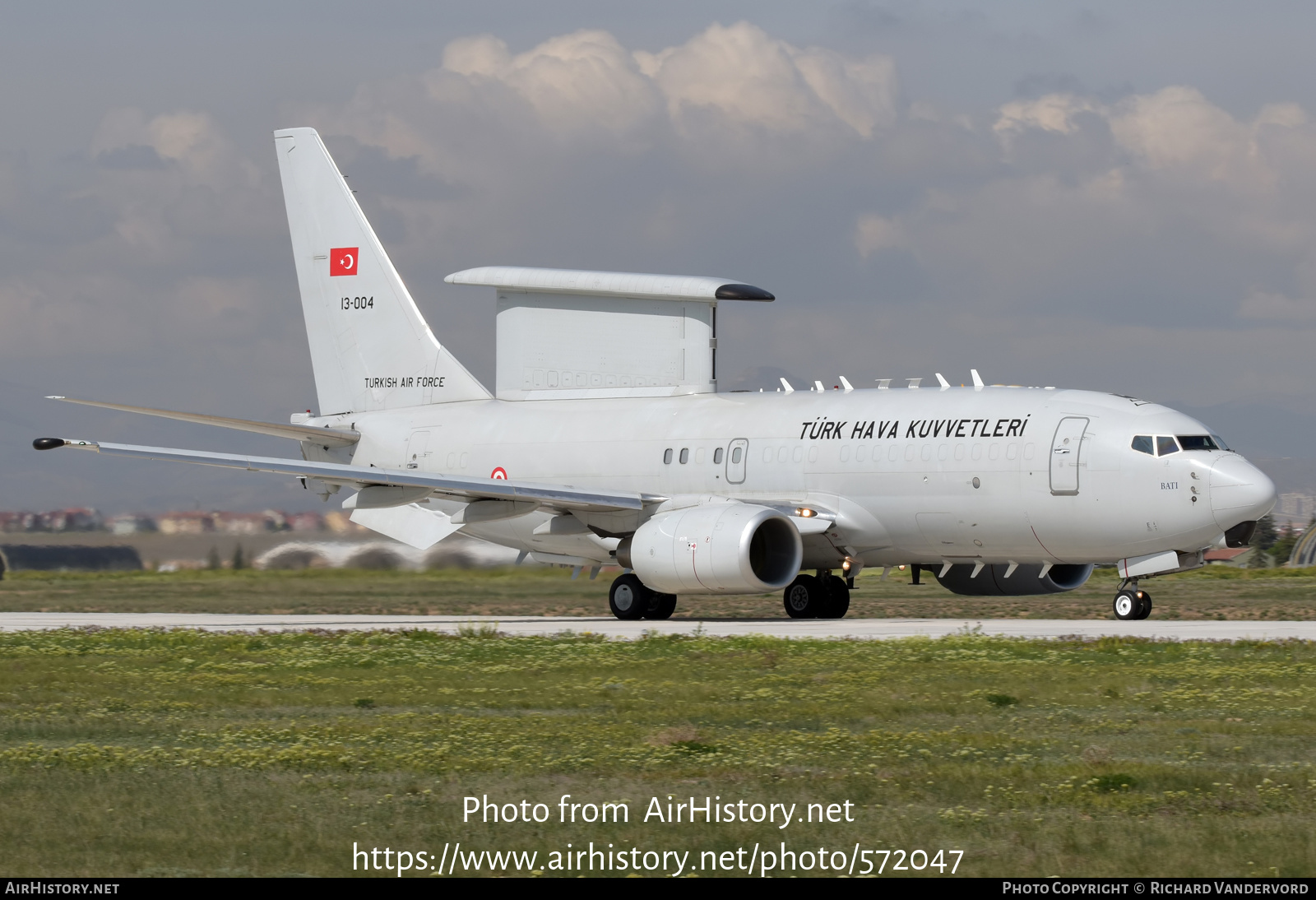 Aircraft Photo of 13-004 | Boeing E-7T Wedgetail | Turkey - Air Force | AirHistory.net #572047