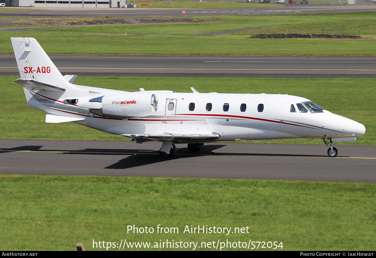 Aircraft Photo of SX-AQG | Cessna 560XL Citation XLS | Panellenic Private Aviation | AirHistory.net #572054