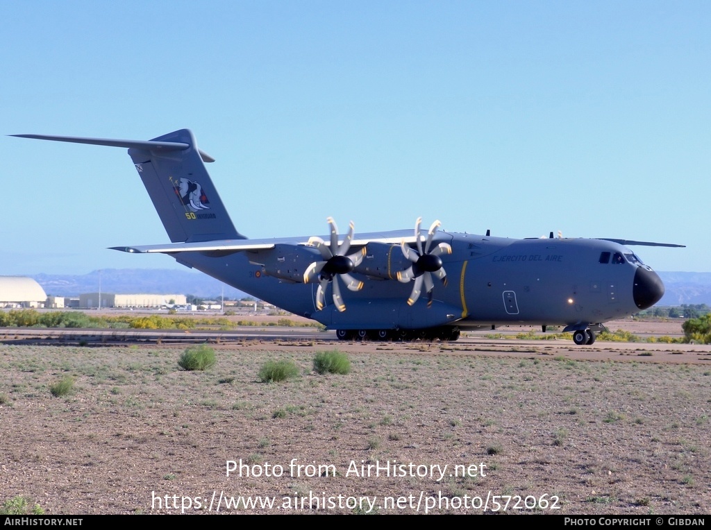 Aircraft Photo of T.23-14 | Airbus A400M Atlas | Spain - Air Force | AirHistory.net #572062