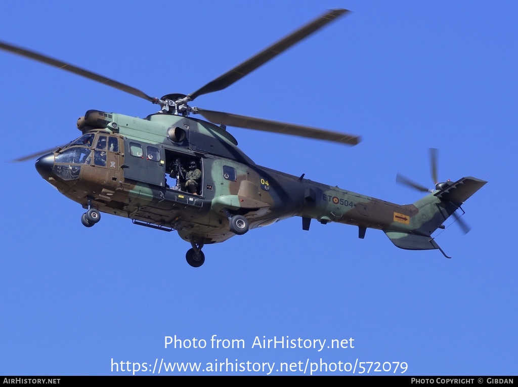 Aircraft Photo of HU.21-06 | Aerospatiale AS-332B Super Puma | Spain - Army | AirHistory.net #572079