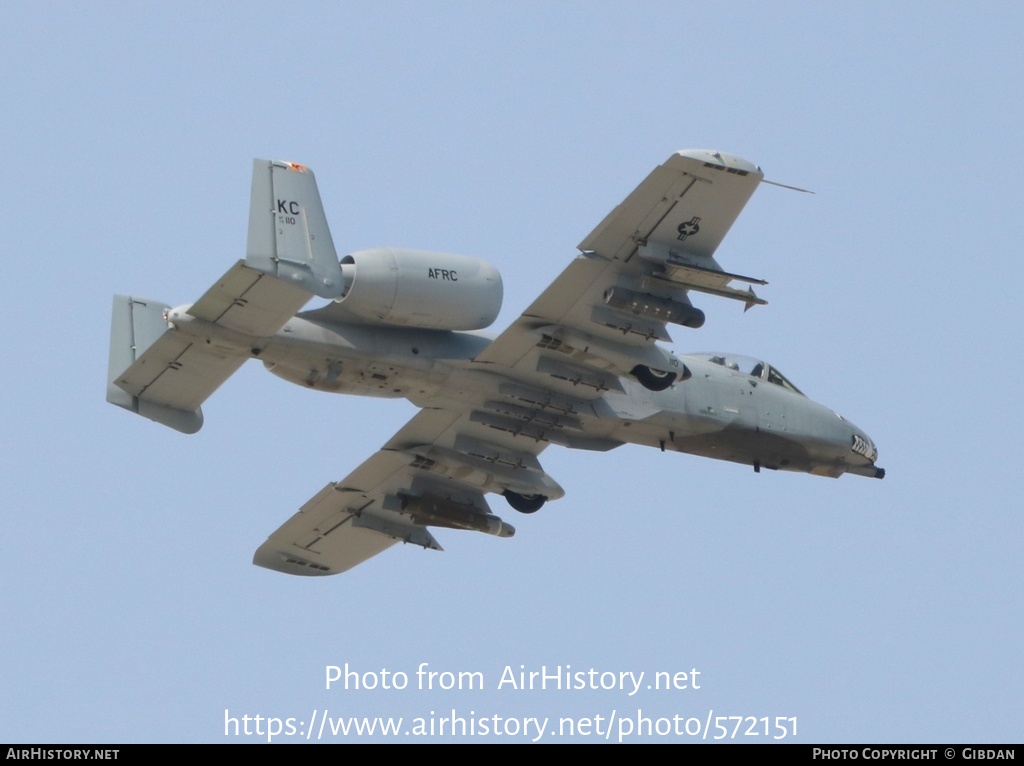 Aircraft Photo of 79-0110 / AF79-110 | Fairchild A-10C Thunderbolt II | USA - Air Force | AirHistory.net #572151