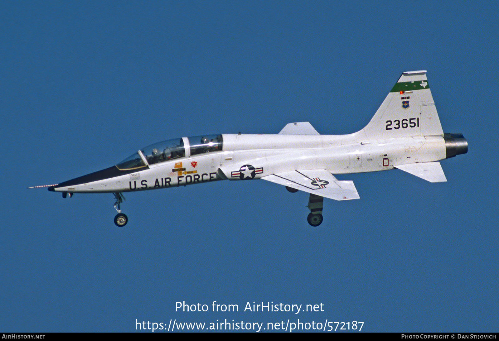 Aircraft Photo of 62-3651 / 23651 | Northrop T-38A Talon | USA - Air Force | AirHistory.net #572187