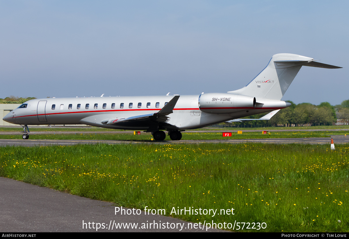 Aircraft Photo of 9H-VONE | Bombardier Global 7500 (BD-700-2A12) | VistaJet | AirHistory.net #572230