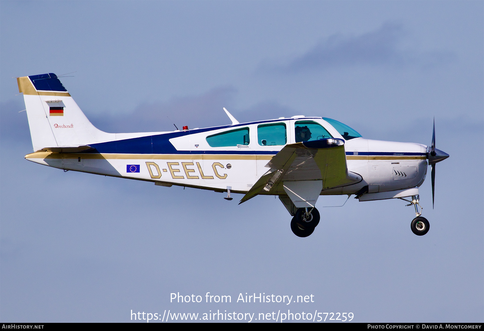 Aircraft Photo of D-EELC | Beech F33A Bonanza | AirHistory.net #572259