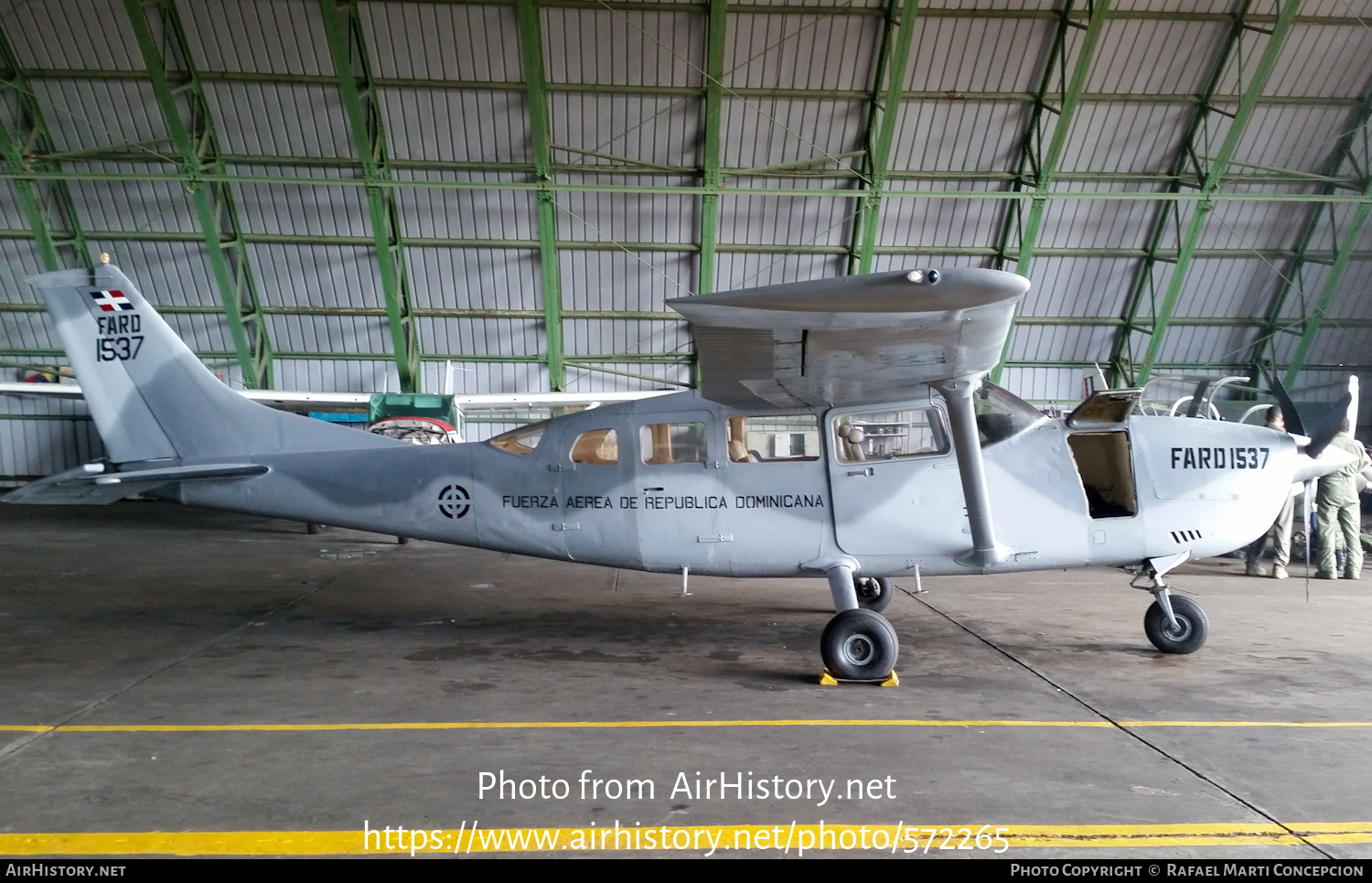 Aircraft Photo of 1537 / FARD 1537 | Cessna 207A Stationair 8 | Dominican Republic - Air Force | AirHistory.net #572265