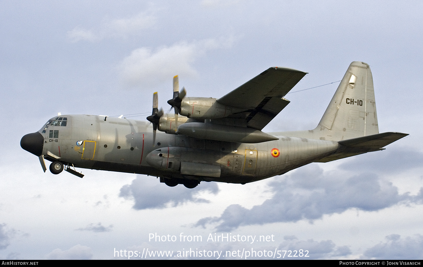 Aircraft Photo of CH-10 | Lockheed C-130H Hercules | Belgium - Air Force | AirHistory.net #572282