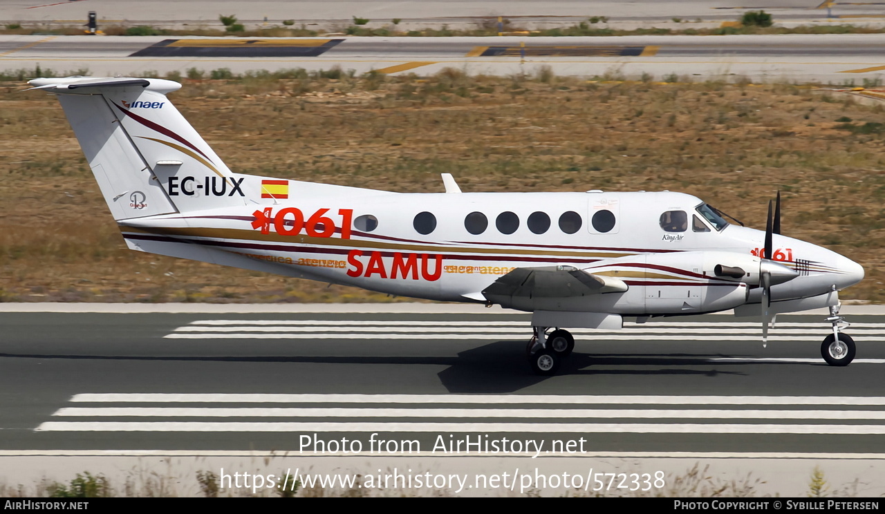 Aircraft Photo of EC-IUX | Raytheon B200 King Air | Inaer | AirHistory.net #572338