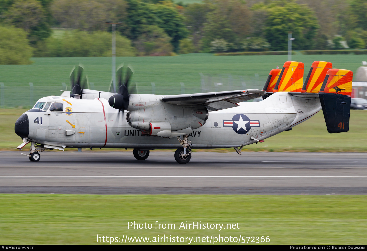 Aircraft Photo of 162172 | Grumman C-2A Greyhound | USA - Navy | AirHistory.net #572366