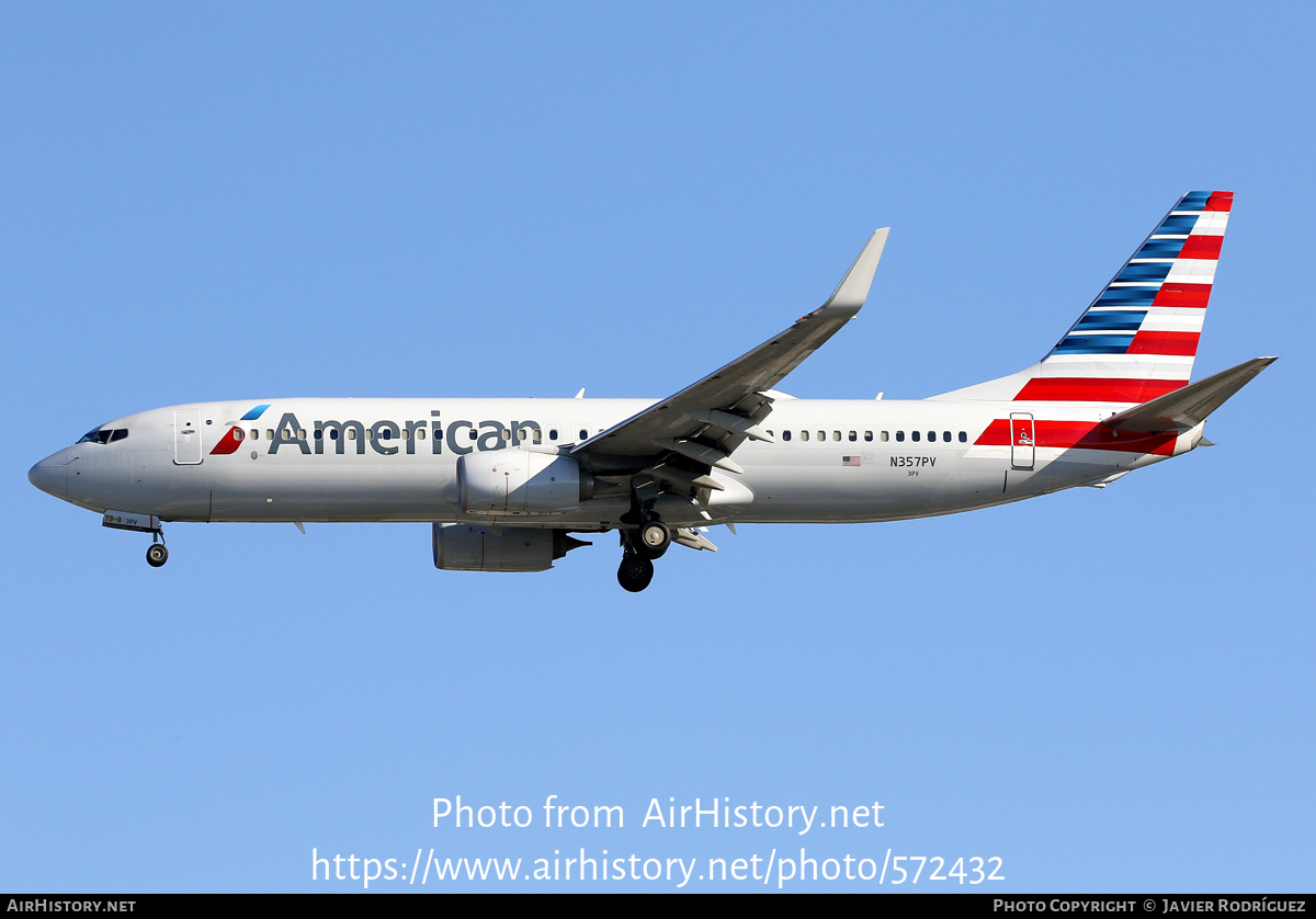 Aircraft Photo of N357PV | Boeing 737-823 | American Airlines | AirHistory.net #572432