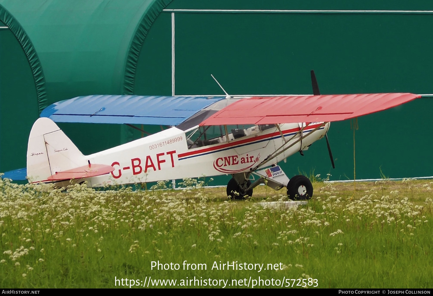 Aircraft Photo of G-BAFT | Piper L-21B Super Cub | CNE Air | AirHistory.net #572583