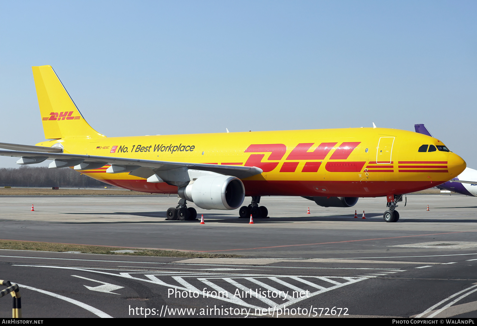 Aircraft Photo of D-AEAC | Airbus A300B4-622R(F) | DHL International | AirHistory.net #572672