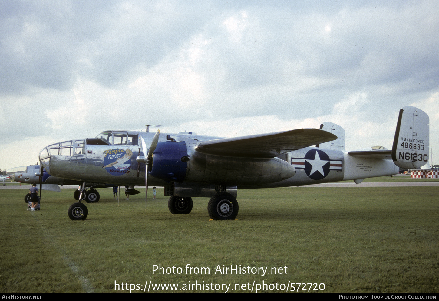 Aircraft Photo of N6123C / 486893 | North American B-25J Mitchell | Kansas City Warbirds | USA - Air Force | AirHistory.net #572720