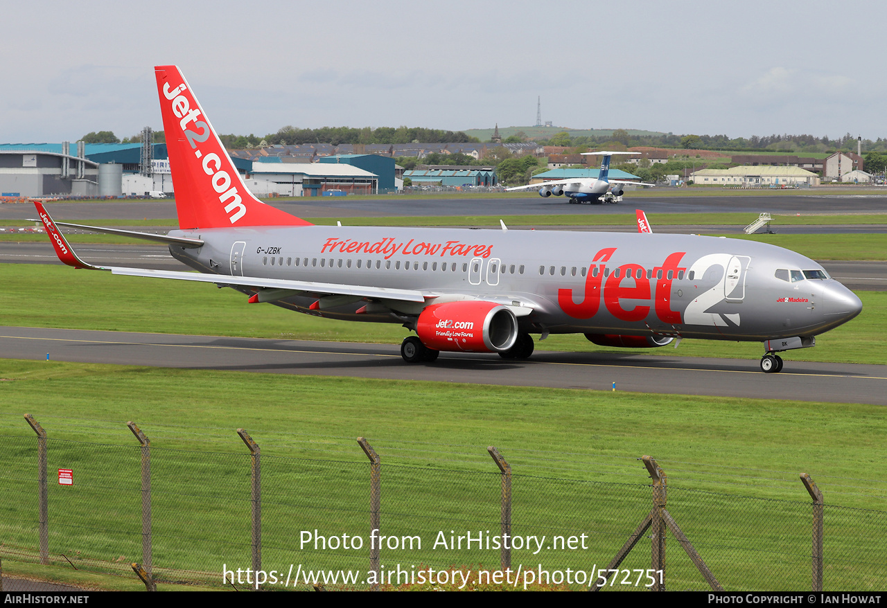 Aircraft Photo of G-JZBK | Boeing 737-800 | Jet2 | AirHistory.net #572751