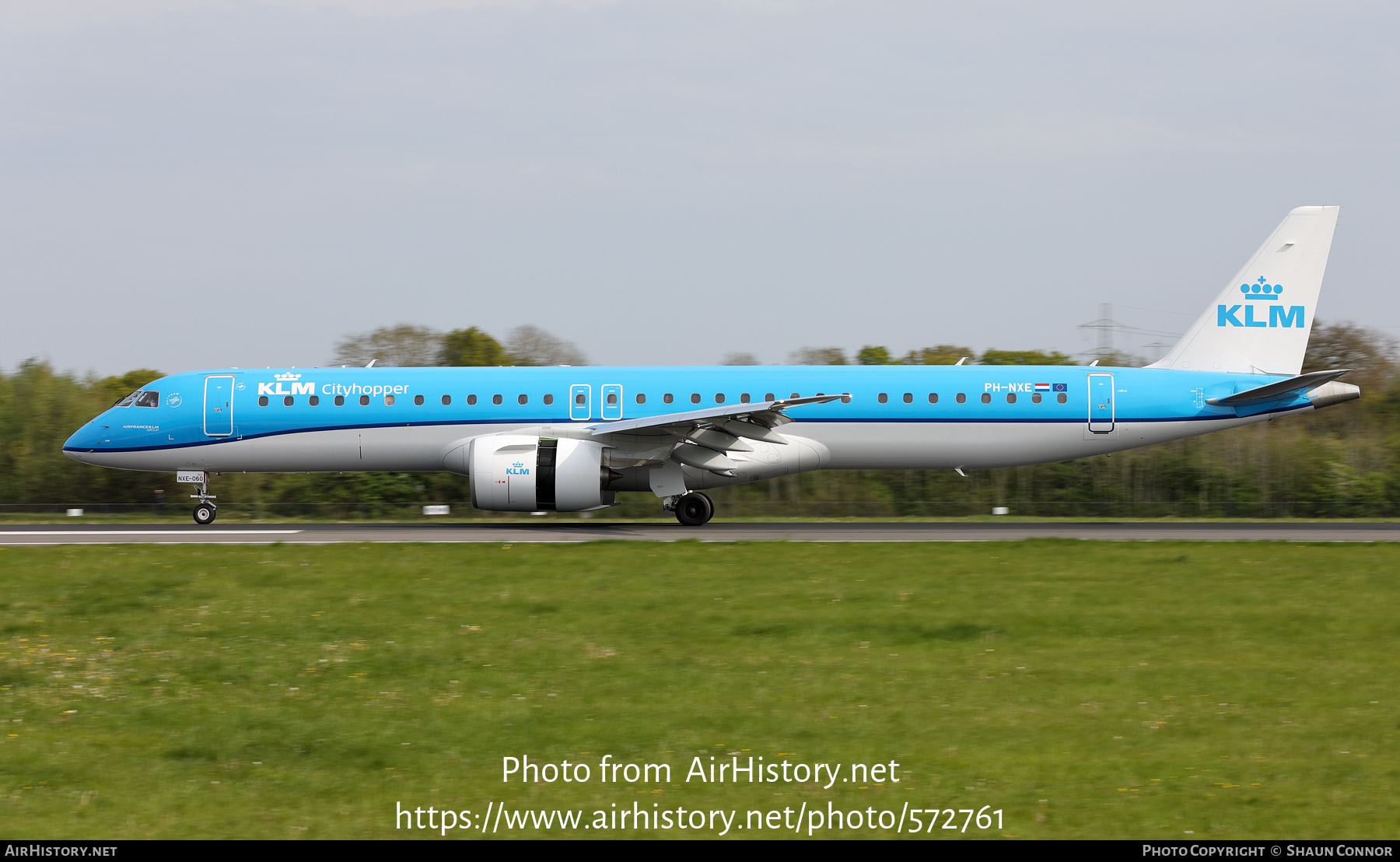 Aircraft Photo of PH-NXE | Embraer 195-E2 (ERJ-190-400) | KLM Cityhopper | AirHistory.net #572761