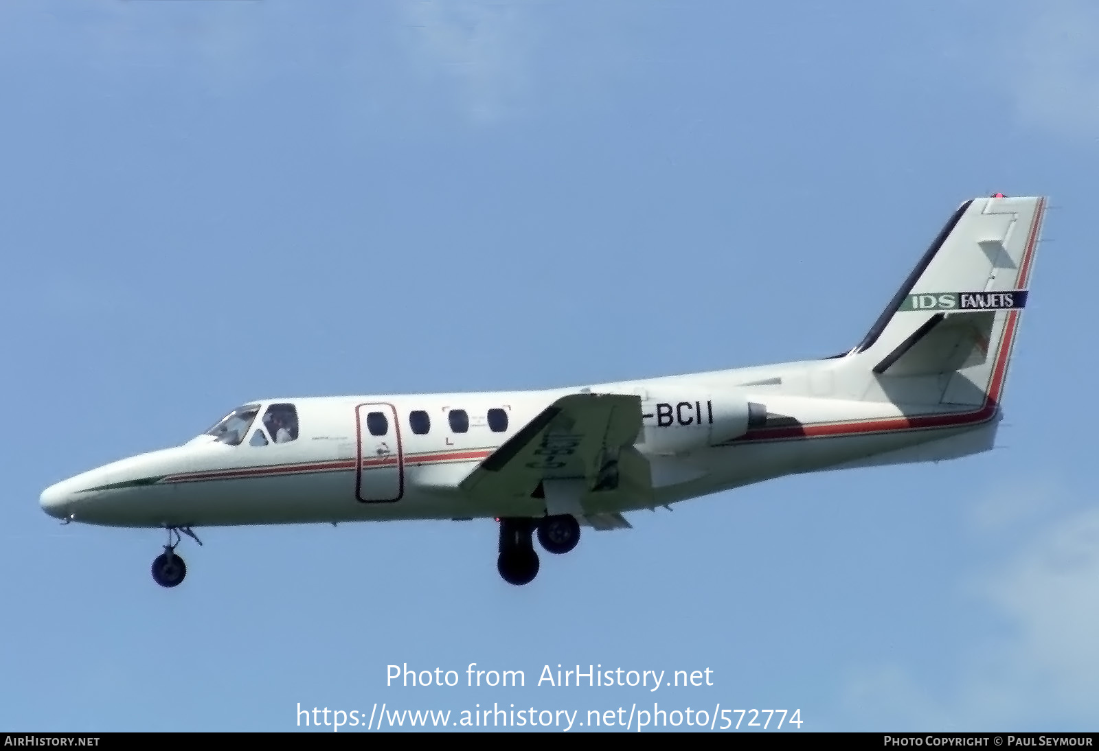 Aircraft Photo of G-BCII | Cessna 500 Citation | IDS Fanjets | AirHistory.net #572774