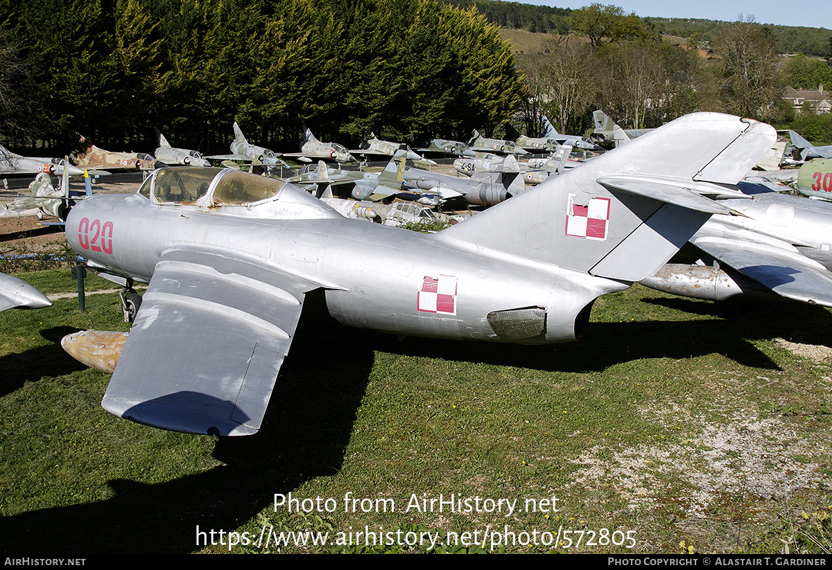 Aircraft Photo of 020 | PZL-Mielec SBLim-2M (MiG-15UTI) | Poland - Air Force | AirHistory.net #572805