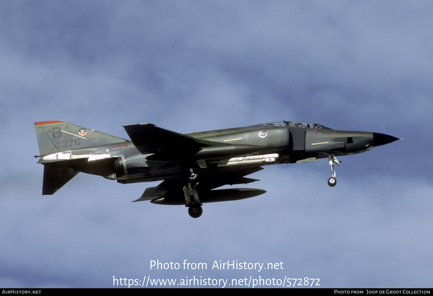 Aircraft Photo of 69-0376 / AF69-376 | McDonnell Douglas RF-4C Phantom II | USA - Air Force | AirHistory.net #572872