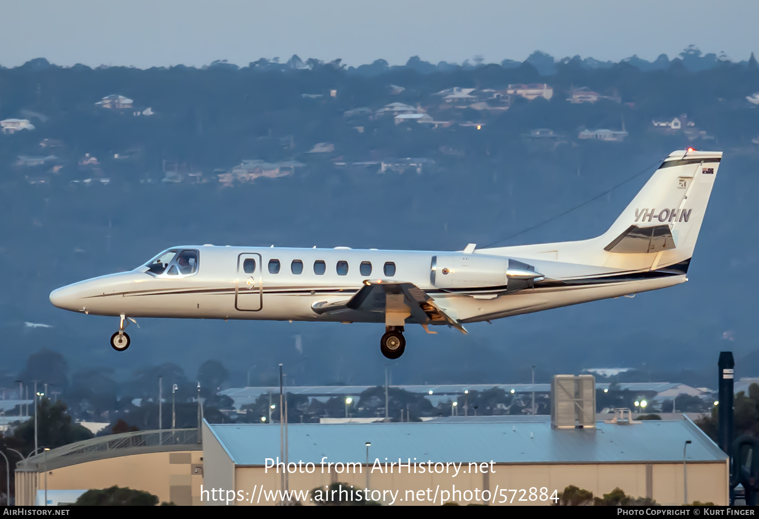 Aircraft Photo of VH-OHN | Cessna 560 Citation Ultra | AirHistory.net #572884