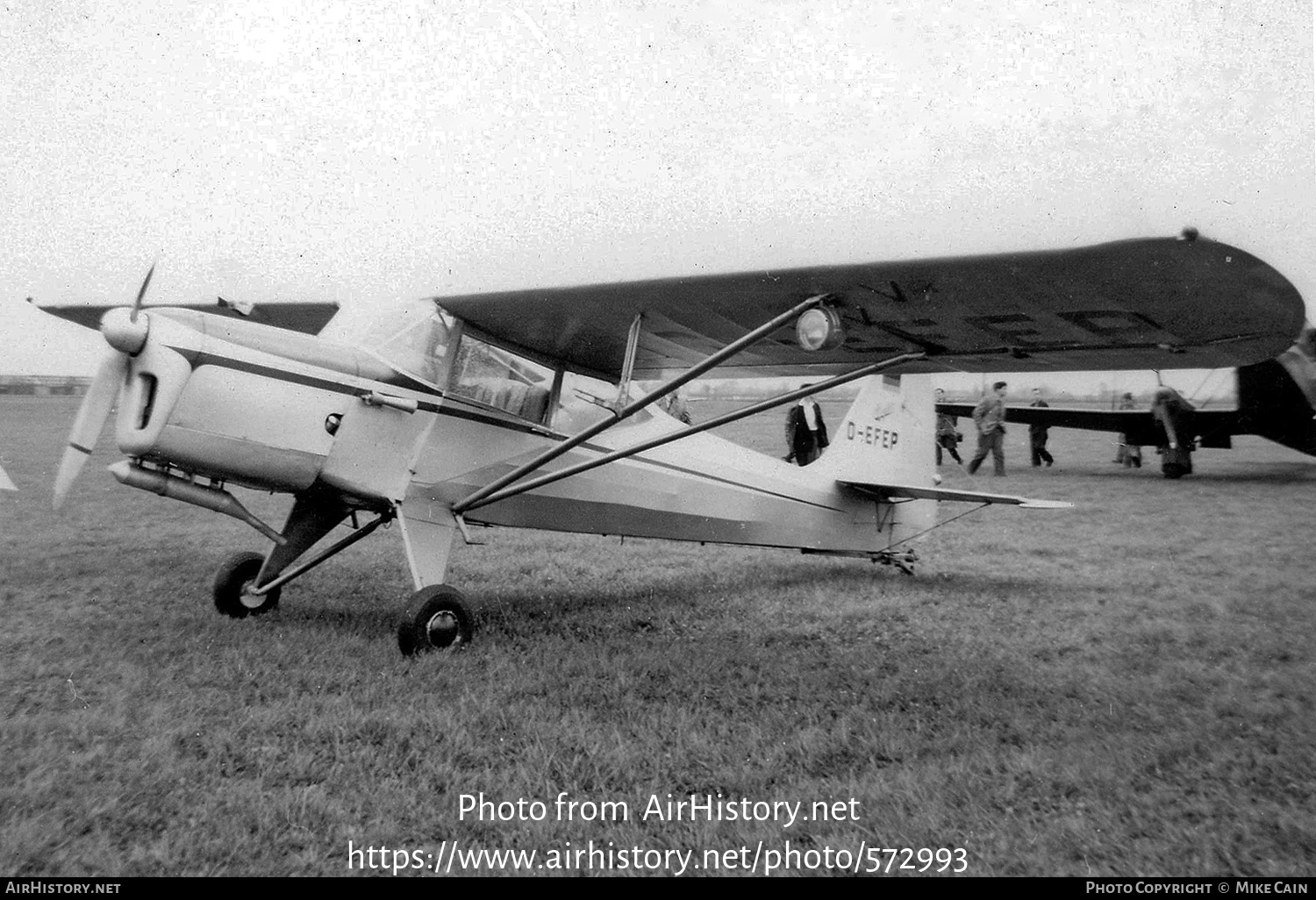 Aircraft Photo of D-EFEP | Auster J-5F Aiglet Trainer | AirHistory.net #572993