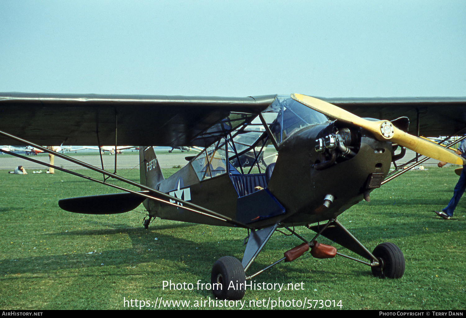 Aircraft Photo of F-BFQY | Piper J-3C-65 Cub | USA - Air Force | AirHistory.net #573014