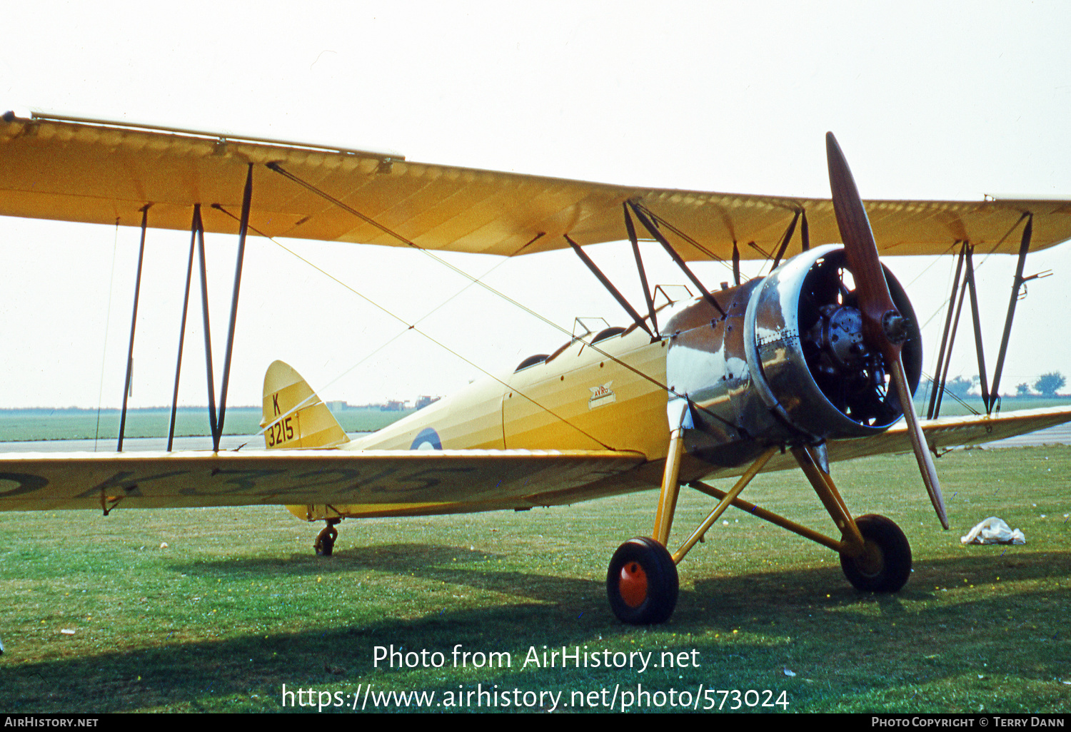 Aircraft Photo of G-AHSA / K3215 | Avro 621 Tutor | UK - Air Force | AirHistory.net #573024