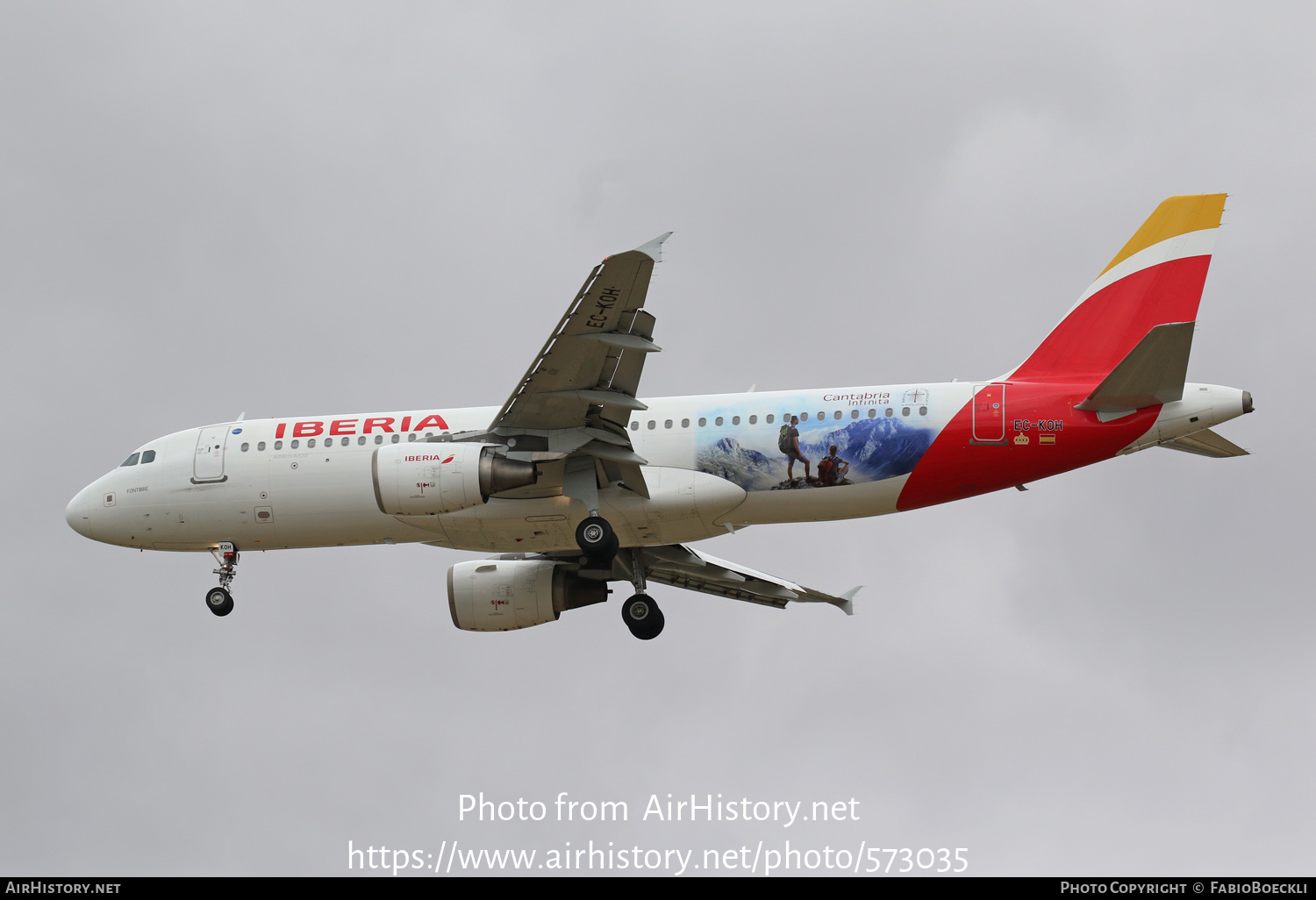 Aircraft Photo of EC-KOH | Airbus A320-214 | Iberia | AirHistory.net #573035