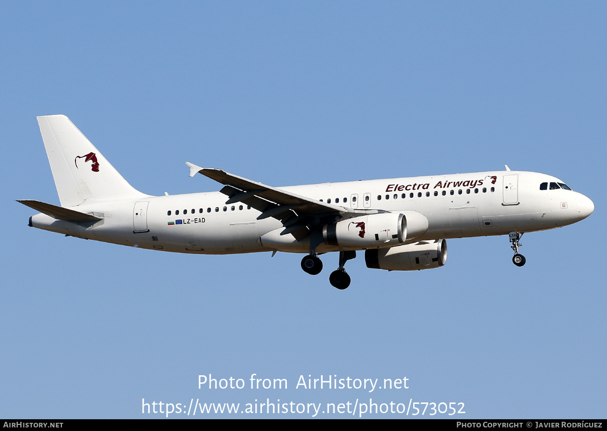 Aircraft Photo of LZ-EAD | Airbus A320-232 | Electra Airways | AirHistory.net #573052